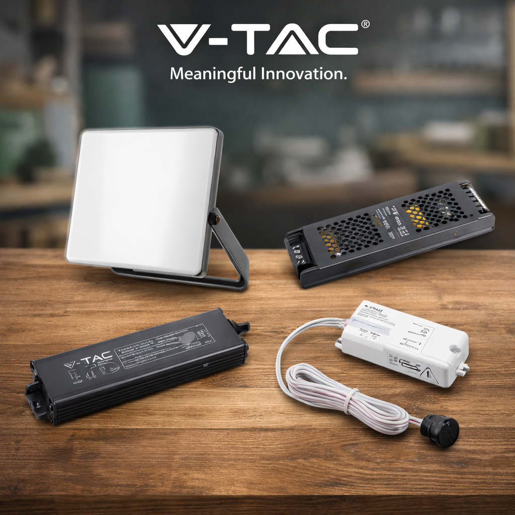  Új V-TAC LED megoldások – praktikus világítástechnika egy helyen!